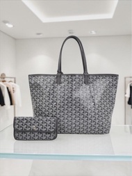 95% New Goyard St Louis Tote-PM Grey 正版正貨
