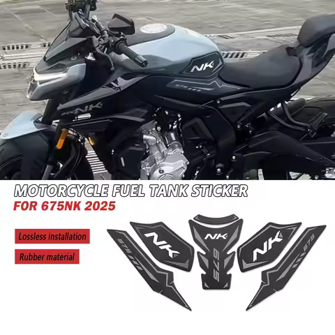 Motorcycle side fuel tank pad FOR CFMOTO 675NK NK675 675 NK CF675 2025 Tank Pads Protector Stickers 