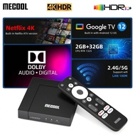 กล่อง TV 4K Android KM9 Pro Max TV Android 12 ได้รับการรับรอง Dolby Audio 2GB RAM 32GB ROM 2T2R WiFi