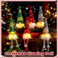 Christmas Doll Elf Gnome with Led Light Faceless Doll Glowing Gnome Christmas Decor New Year Gifts