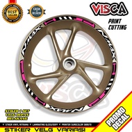 Stiker Velg List Velg Motor Stiker Velg NMAX
