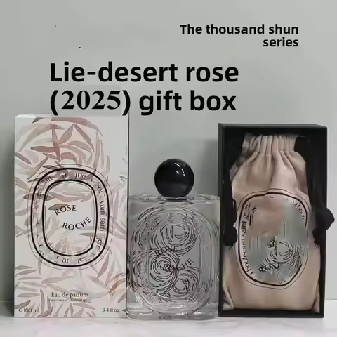 Gift Box Perfume Desert Rose Water Lily Alluring Parfum Men Woman Dates Office Business Sports Desig