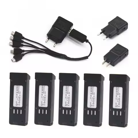 Lipo Battery 500mAh 3.7V Replacement Rechargeable Battery For Eachine E58 M68 JY019 RC Drone Quadcop