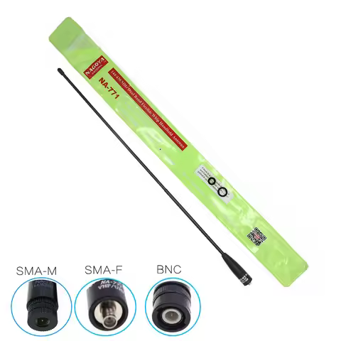 Original NAGOYA Dual Band antenna NA-771 SMA-F SMA-M BNC fit for Baofeng UV-5R UV-82 UV-3R VX-3R VX-