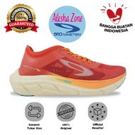MERAH ORIGINAL 910 GEIST EKIDEN HYPERPULSE RUNNING SHOES - TERRACOTA RED/YELLOW