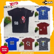 Boys' Short Sleeve T-shirt 1-6Y Boy Short Sleeve P0G7