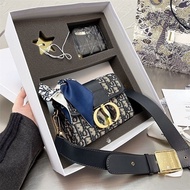 100%1:1lady bag D*i*or bag Women's shoulder bag(With ox）