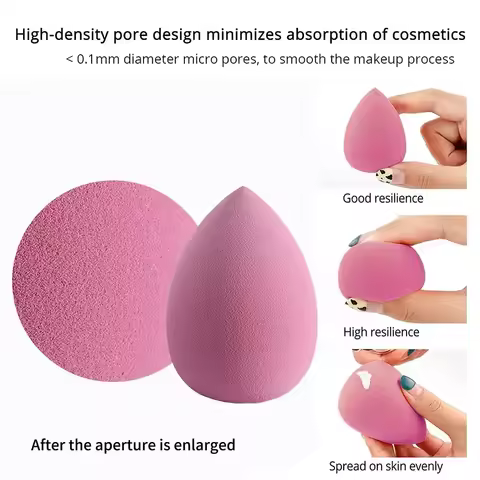 4Pcs Blender Beauty Tools Makeup Make Up Accessories Sponge Beauty Egg Cosmetic Puff Women Powder Fo