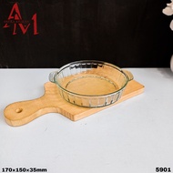 PIREX GLASS AU-6B / MULTIPURPOSE GLASS CONTAINER (5901) + FREE BUBBLE WRAP