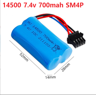 Pin Sạc Xe Điều Khiển Từ Xa 14500 18650 18350 3.7v 7.4v 11.1v