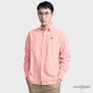 GALLOP : OXFORD CASUAL SHIRT เสื้อเชิ๊ตแขนยาว ผ้า OXFORD รุ่น GW9032 สี Patel Orange – ส้มพาสเทล / ร