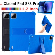 Tablet Case Funda For Xiaomi Pad 8/8 Pro 11.2 inch Tab Stand Kids Sticker Cover Protective Accessori