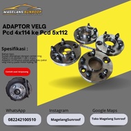 Adaptor Velg Mobil Kijang ke Velg Mercy