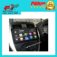 NISSAN ALMERA 12-2014 BIG SCREEN ANDROID 12 MEDIA PLAYER WITH CASING &amp; OEM PLUG &amp; PLAY SOCKET