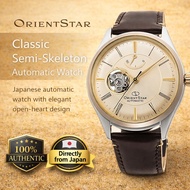 ORIENT STAR Automatic Mechanical Watch Classic Semi Skeleton Series