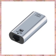 USB C 1000Mbps Ethernet Adapter Type-C to RJ45 Port Gigabit Wired LAN Network Card for Desktop PC La
