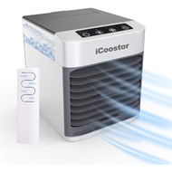 iCoostor Personal Space Air Cooler | Portable Evaporative Air Cooler | Humidifier with Touch Button &amp; Remote Control &amp; 3