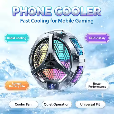 Phone Magnetic Cooler Fan for Dedicated Tablet With Aluminum Laptop Tablet Stand Radiator Peltier Co