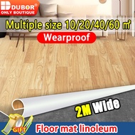 【3.5 THICK】2M Wide floor mat linoleum rubberized Floor sticker for rough linoleum rubberized makapal