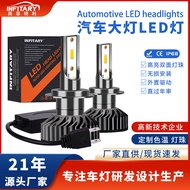 Lampu Depan LED Kereta Lampu Depan H1 H4 Mentol H7 Lampu LED Tinggi Rendah Bersepadu Lampu Depan H11
