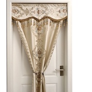 door curtain European High-End Door Curtain Fabric Partition Curtain Living Room Bedroom Kitchen Bathroom Door Curtain D