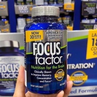 Focus Factor Brain Supplement - Enhance Memory - 180 pills