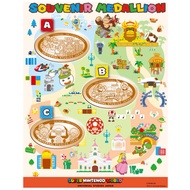 [77 Japan Daigou] Universal Studios Mario Limited Commemorative Coin Chinobio Kuba Mario Commemorati