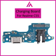 Charging port charging board Compatible For Realme C55