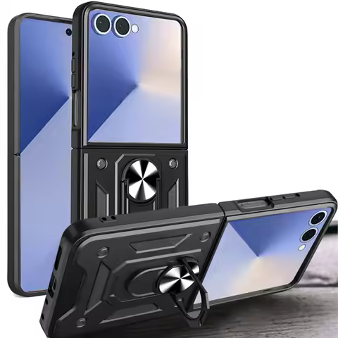 Armor Case For Samsung Galaxy Z Flip 7 Case Samsung Zflip Z flip 7 6 5 4 3 8 FE Z Flip7 Flip8 Flip5 