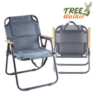 TreeWalker 單人折疊露營椅(抗撕裂牛津布)-橄欖綠