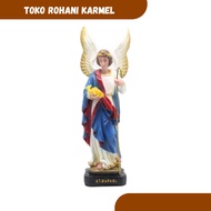 20 CM RAFAEL ANGEL STATUE AGUNG ANGEL STATUE/ CATHOLIC STATUE/ RAFAEL SANTO STATUE/ MALAEKAT STATUE/