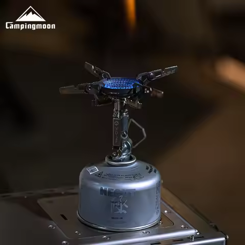 CAMPINGMOON XD-2F Portable Picnic Rocket Stove Head Stable Output Camping Gas Stove, Hot Selling Min