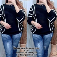 ➤ BATWING KNIT TOP 4790 Good QUALITY ❉