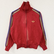 adidas西德製造運動外套/球衣，紅色， 3碼，古著。