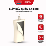 Máy Sấy Quần Áo Mini Sunhouse SHD2704 - Thiết Kế Gấp Gọn Tiết Kiệm Diện Tích Mang Đi Du Lịch