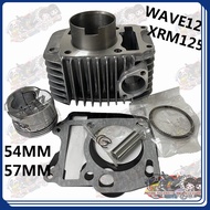 . LJ Motorcycle Cylinder Block Set Wave125, Xrm125, RS125(STD/54mm/57mm)