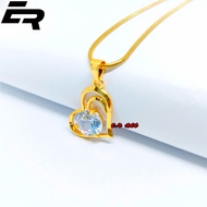 Anti-fade Titanium Necklace Jewelry LV Pendant Luxury Jewelry Wedding Gift
