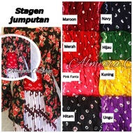 Stagen jumputan /ankin jumputan Kebaya kemben Bludru Kebaya