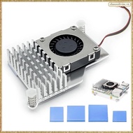 [K O G X] For  Active Cooler for  5 with 30mm PWM 4-Pin Cooling Fan Pi 5 Heatsink with Thermal Tape