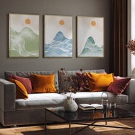 【聯畫優惠組合】山間雲海系列掛畫/日式風格掛畫/客廳掛畫/雲海