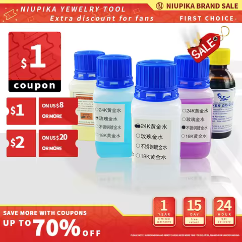 Jewelry Plating Solution RoseGold 24K Gold Electroplating Platinum Water Silver Oxidizer Imported Li