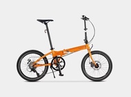 DAHON (Assembled) KBA083 LAUNCH D8 8SPD FOLDING BIKE(STANDARD Hinge) - ORANGE