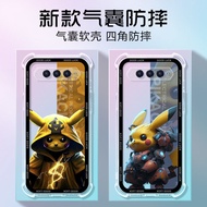 Anime Cartoon Pikachu Spiderman Airbag Clear Soft TPU Phone Case for Black Shark 5Pro 5rs 4SPro 4 4Pro 3 3s