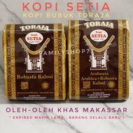 Kopi Toraja Kopi Setia 250gram -Kopi Bubuk - Kopi Robusta Kalosi Kopi Arabusta Kopi Arabica Oleh Ole