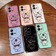 Case For OppoA17 A17K A78 A58 A60 A98 A18 A38 Reno8t Romi Glass Stand Soft Back Cover Cute 360 Degre