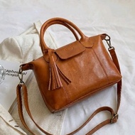Bernie Leather Listiani Havana Premium Women's Leather Handbag