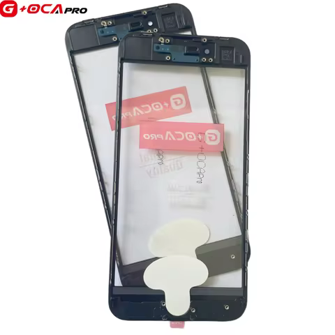 5pcs G+OCA PRO For iPhone 8 7 6 6s plus 8PLUS Top Cold Press 3 in 1 LCD Front Screen Glass With Fram