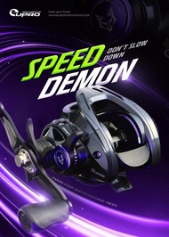 EUPRO TWIN FOX XR AND EVO CAST BC BAITCASTING FISHING REEL