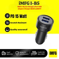IMFG I-B5 Car Charger 2 Port USB Adapter Car Charger 15 WATT