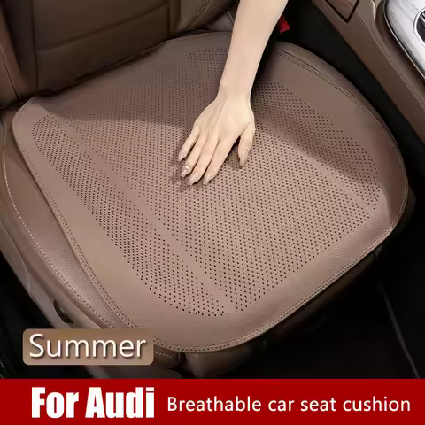 Breathable Leather Car Seat Cushion For Audi A1 A2 A3 A4 A5 A6 A7 A8 Q1 Q2 Q3 Q4 Q5 Q6 Q7 Q8 RS4 S6 